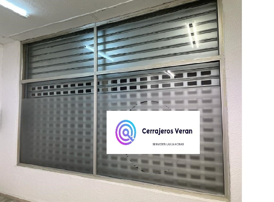 Persianas metálicas para locales en Catarroja